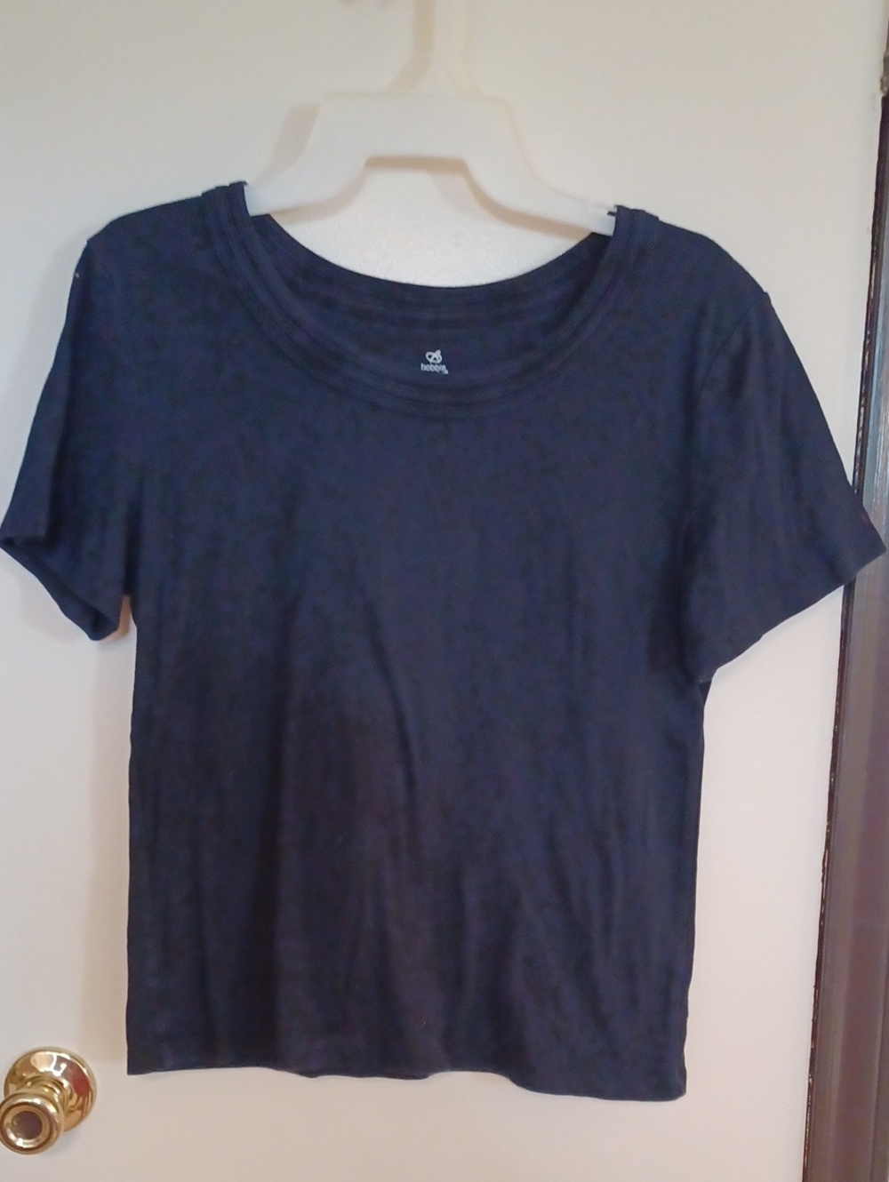 Bobbie Brooks Deep Navy Short Sleeve Tee
